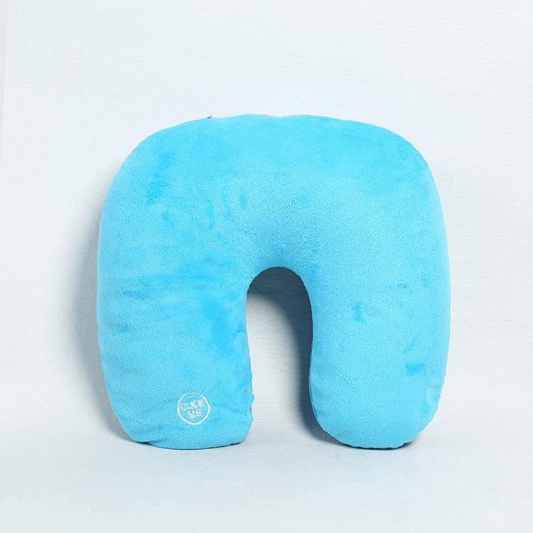 Direct sales from the manufacturer of multi-functional massage travel pillow, foam particle U-shaped pillow, cervical spine and waist cushion pillow pic 14
