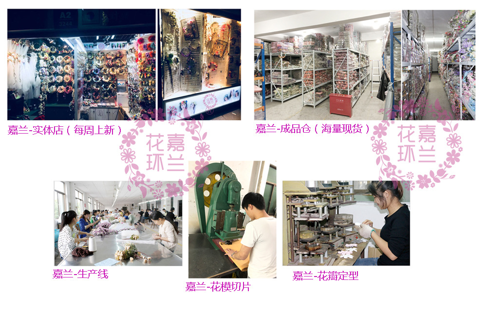 Jialan Flower Ring Berries Original pure hand-woven flower rings, beautiful bridal wedding photography styling accessories, hair bands pic 1