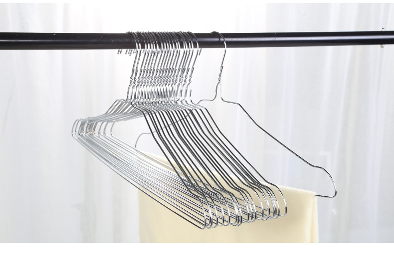 New hot-selling thickened and thickened anti-slip and anti-rust clothes drying rack, eco-friendly home multi-functional metal electroplated clothes rack pic 6