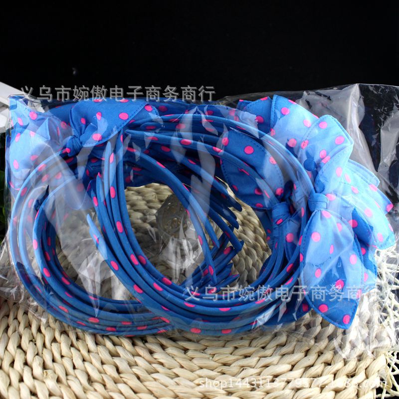 韩版发箍古风布艺头箍简约百式交叉打结显脸小发卡头扣发饰批发详情36