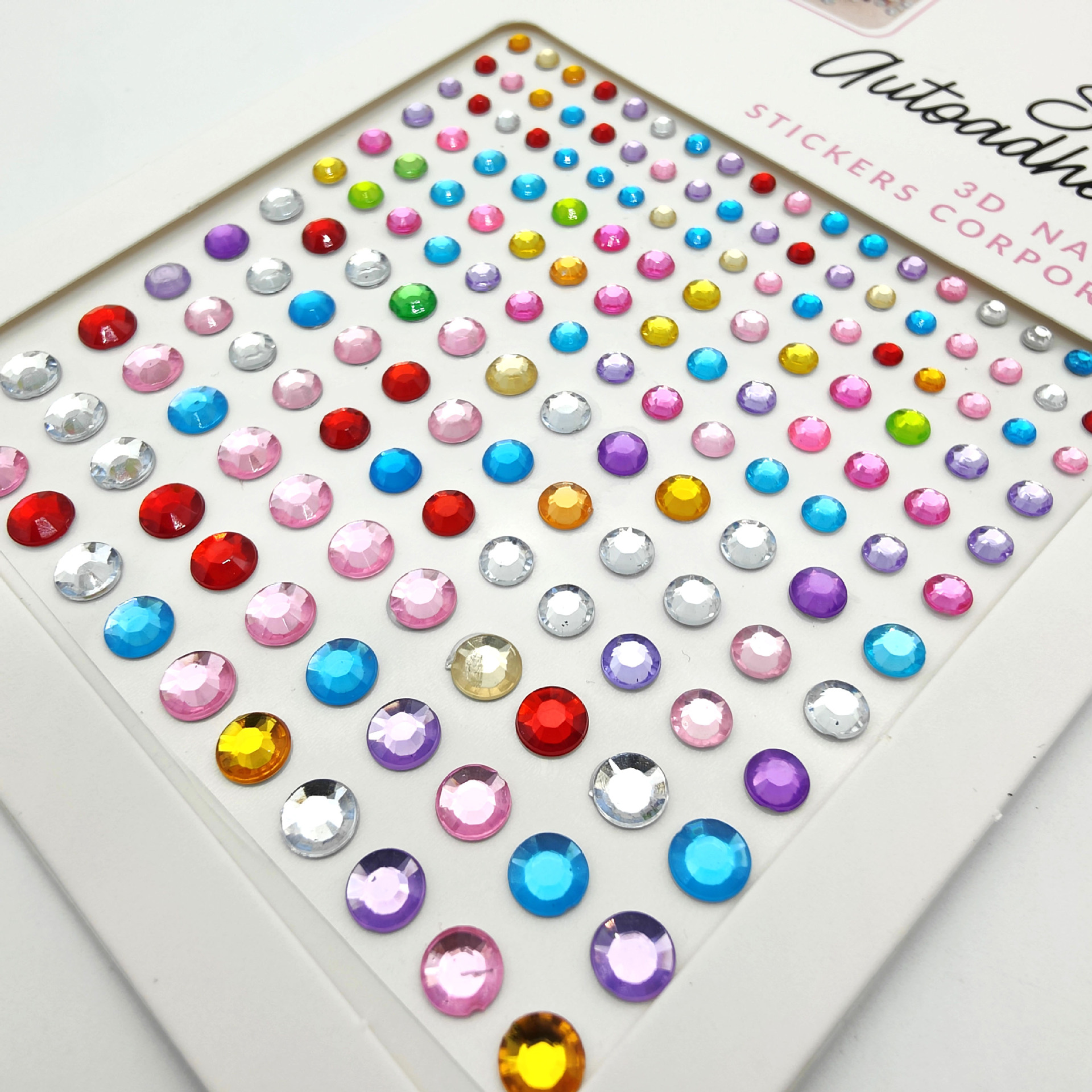 眼妆贴眼部钻贴面部装饰珍珠眼妆饰品儿童舞台水钻贴现货批发详情21