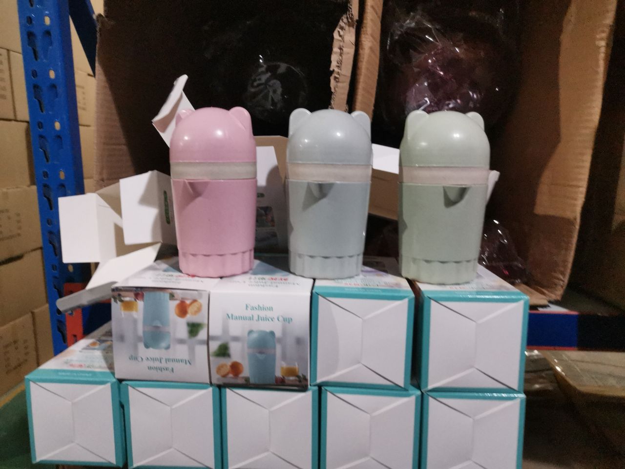 Manual juicing cup, cartoon dual-purpose fruit cup, creative hand-pressed household mini watermelon lemon penguin juicing cup pic 17