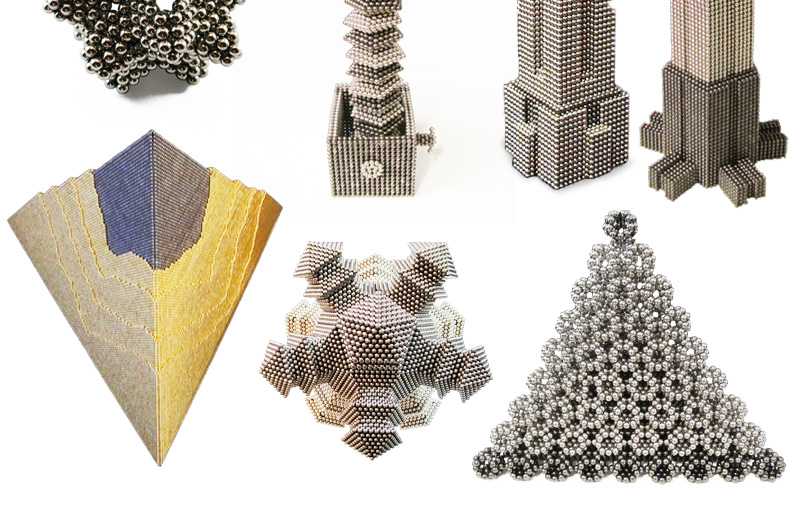 Stock de fábrica buckball 5mm216 piezas magic magnetic ball bucky ball cubo mágico puzzle creativo bloques de construcción juguetes pic 14