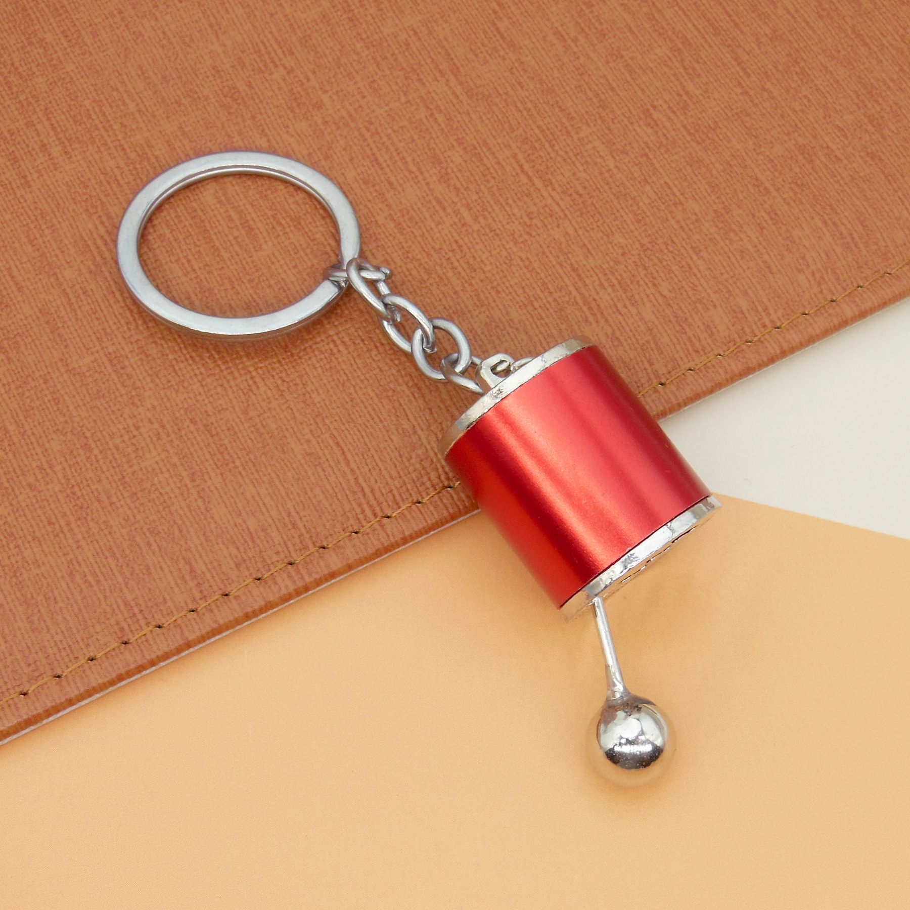 跨境汽车改装钥匙扣挂件创意仿真汽车挂排换挡金属模型小礼品现货详情17