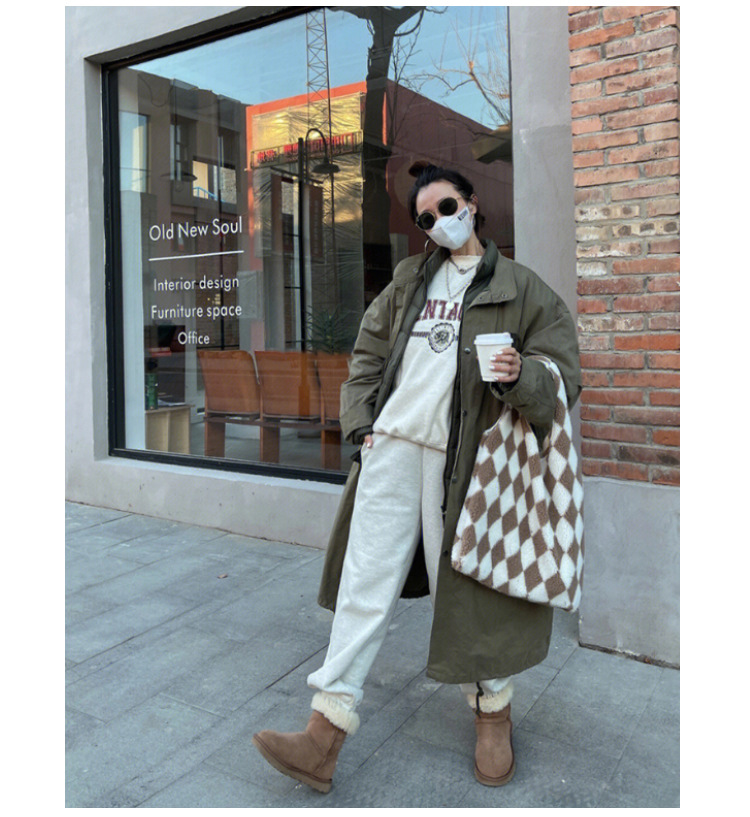 河南皮毛一体雪地靴女厚底秋冬桑坡保暖毛毛加绒加厚棉鞋冬季女鞋详情32