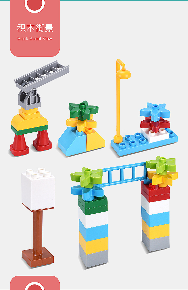 Bloques de construcción de partículas grandes compatibles con lego city 100 variantes bloques de construcción juguetes puzzle assembly fit auto juguetes para hombres y niñas pic 12
