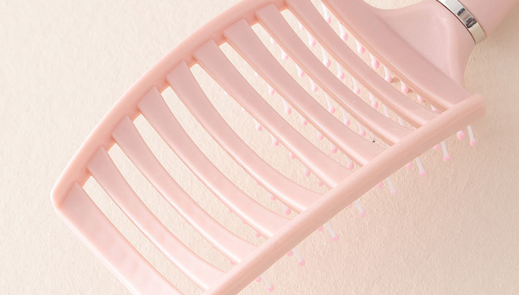 Large rib comb, curly hair comb, back-to-back voluminous styling wonder, airbag comb, long hair, curly hair massage, large bend comb pic 11