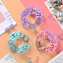 Wholesale of multi-functional pen holders, multi-layer circular plastic office desktop ornaments, fashionable and simple large-capacity storage boxes pic 16