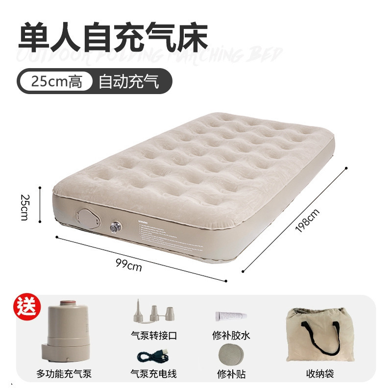 Inflatable mattress floor mat pic 4