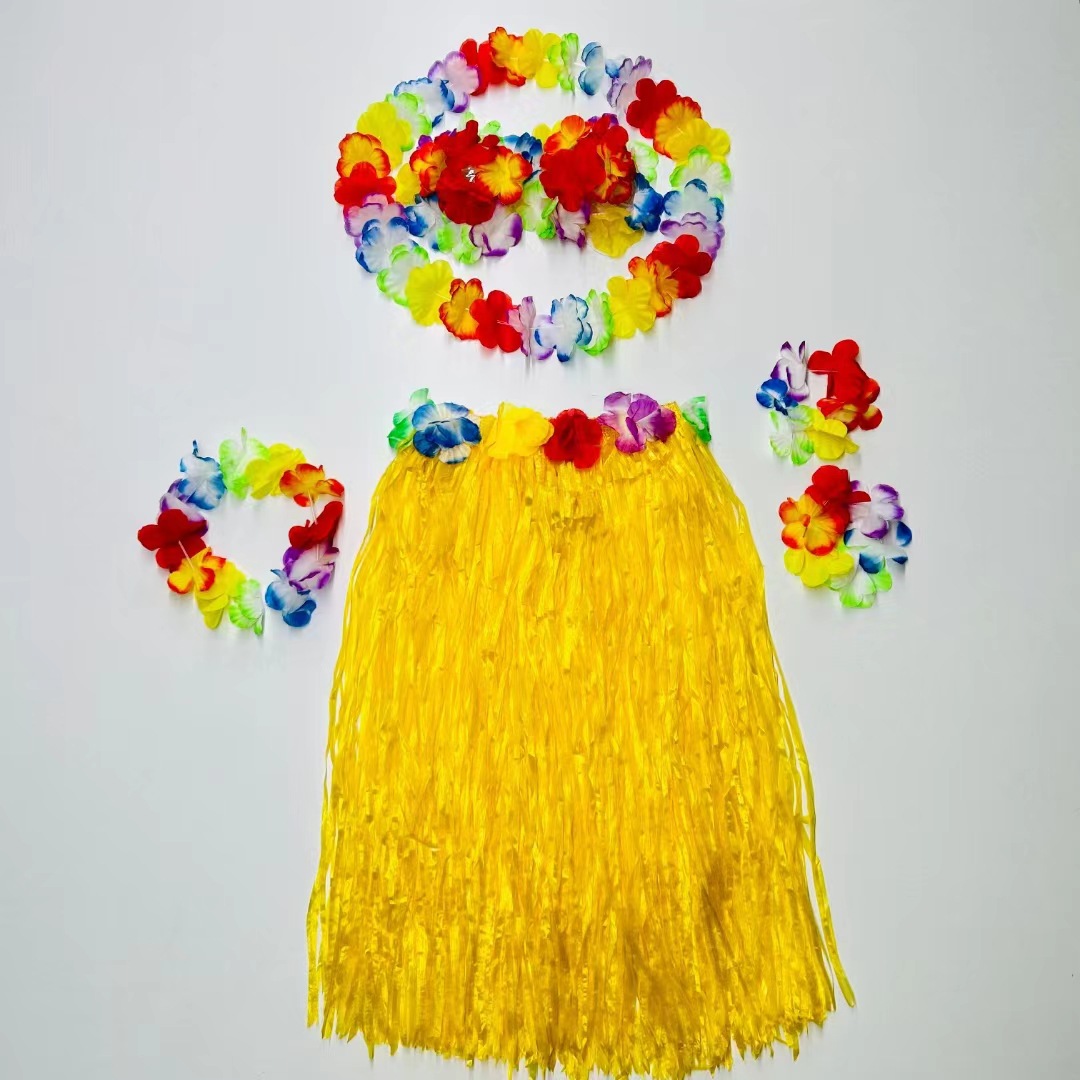 Factory direct supply of Hawaiian festival performance costumes, hula dance garlands, atmosphere decoration, props and supplies wholesale pic 4