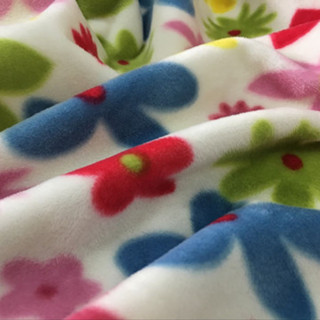 The manufacturer produces spandex super soft silver fox fleece four-sided elastic plush fabric and crystal fleece clothing and home textile fabric pic 2