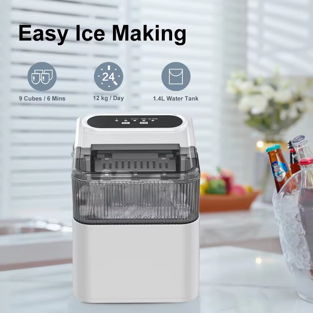 This is a small, fully automatic household ice cleaning machine for low-power dormitory ice blocks made by a global foreign trade source factory pic 13