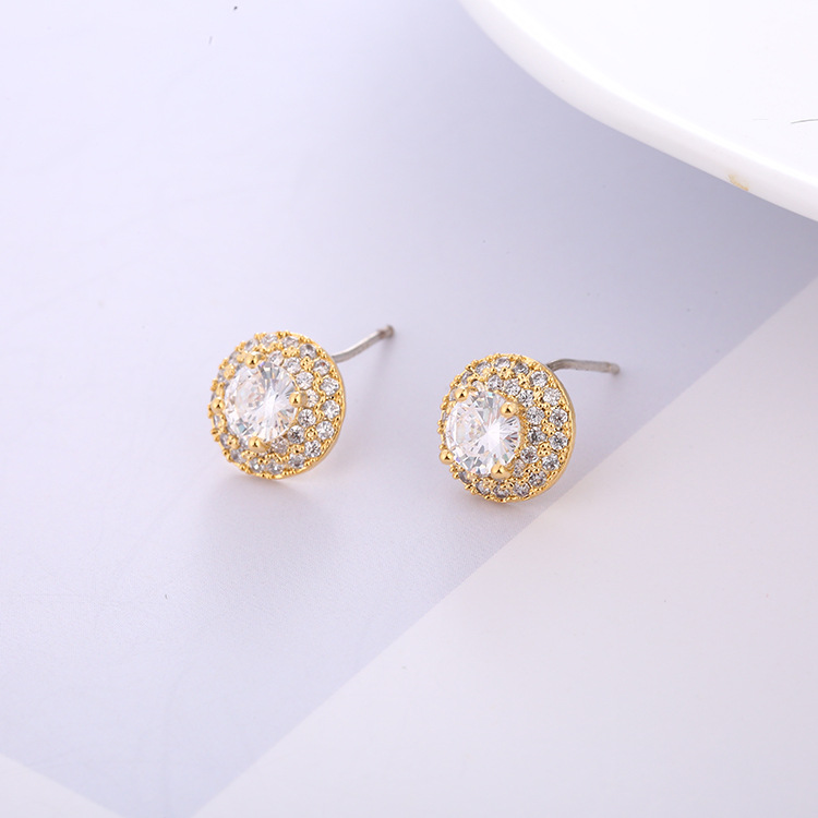 Корейская версия fashion s925 — серебристое кольцо с короткими сережками для ушей у женщины pic 5