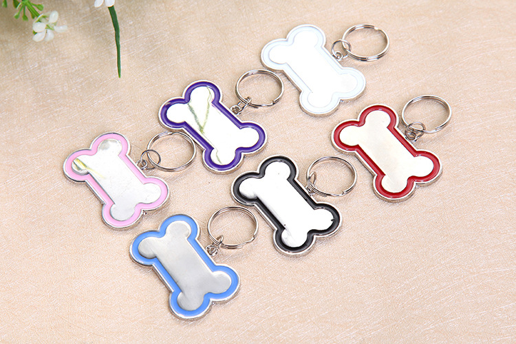 Pet supplies, pet supplies, direct sales of pet supplies, dog identity tags, zinc dog tags, bone metal pet tags, anti-loss dog identity tags, hanging tags pic 6