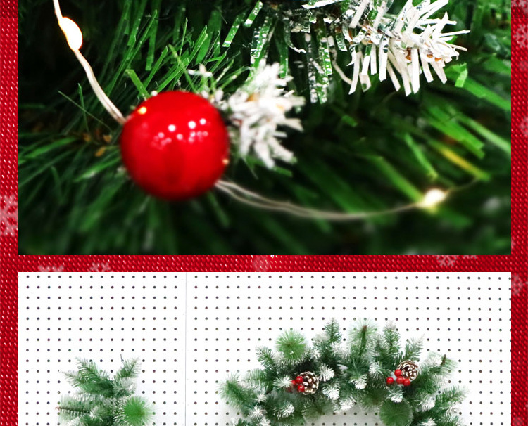 2.7-meter Christmas decorative rattan, encrypted luxury Christmas ornaments, rattan hanging ornaments for hotels, shopping malls and bars pic 44