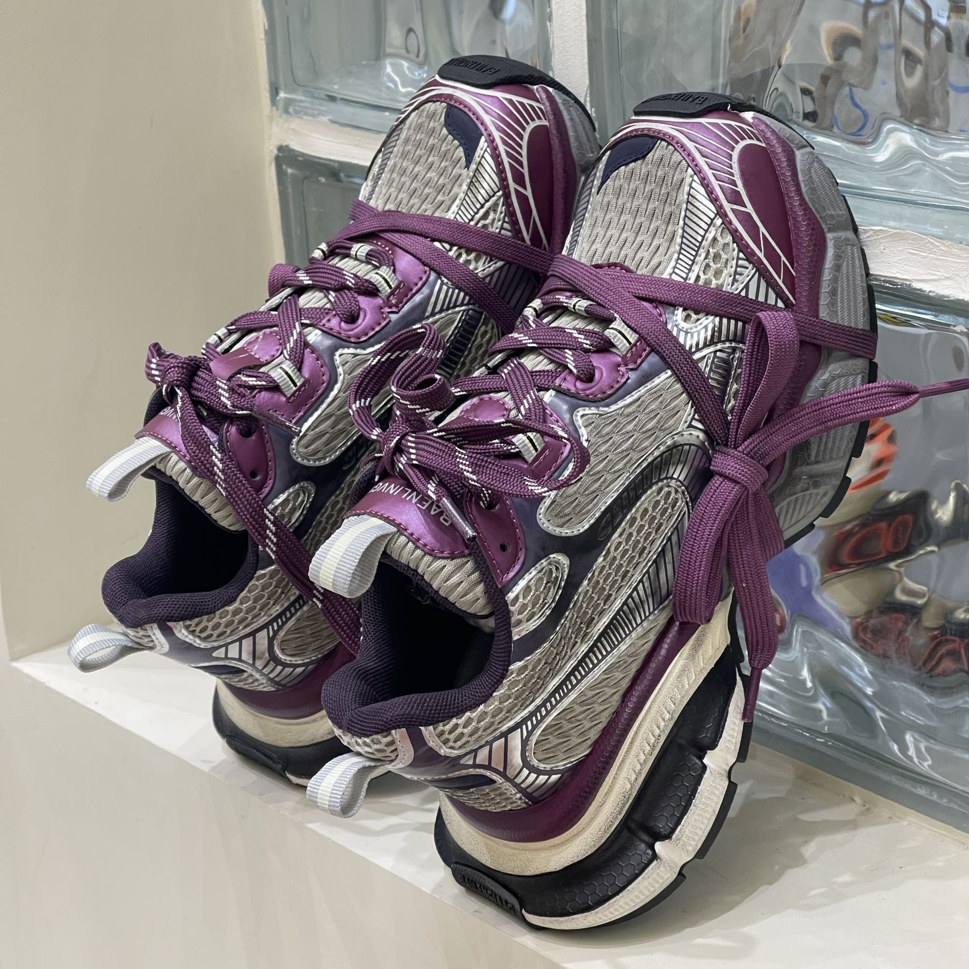 2023年新款老爹鞋增高厚底运动鞋休闲做旧复古情侣男女鞋详情30