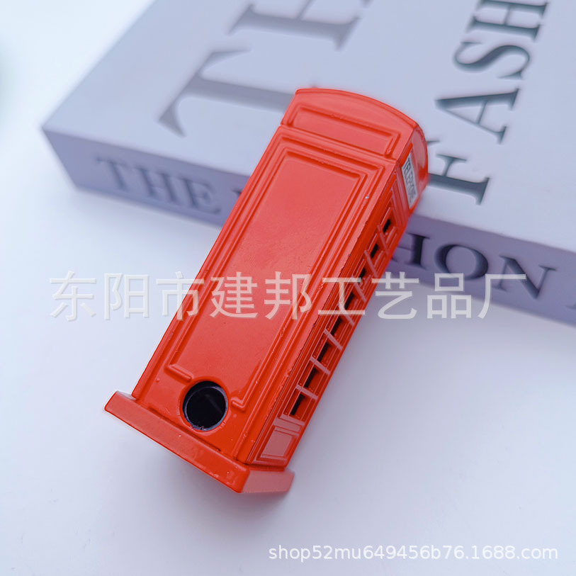 厂家定制旅游纪念品英国伦敦LONDON电话亭适龄儿童玩具削笔刀详情6