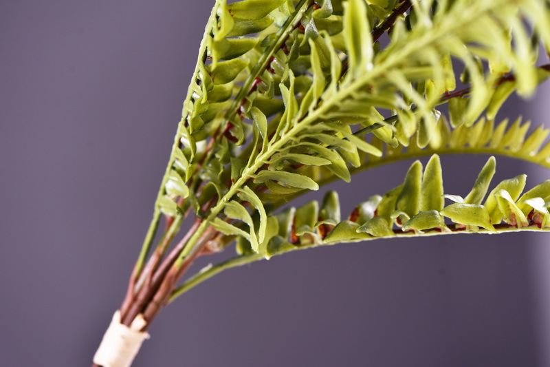 Wholesale of artificial Persian grass and artificial green plants, plant wall landscaping, window display, flower arrangement, leaf materials, fur, and artificial fern leaves pic 6