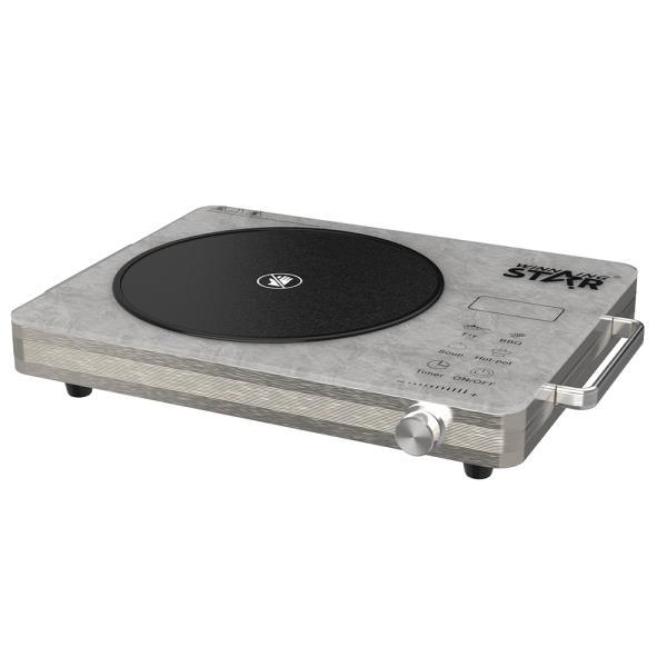 Winningstar British and European standard household 2200W high-power high-temperature resistant polished black crystal panel electric ceramic stove pic 6