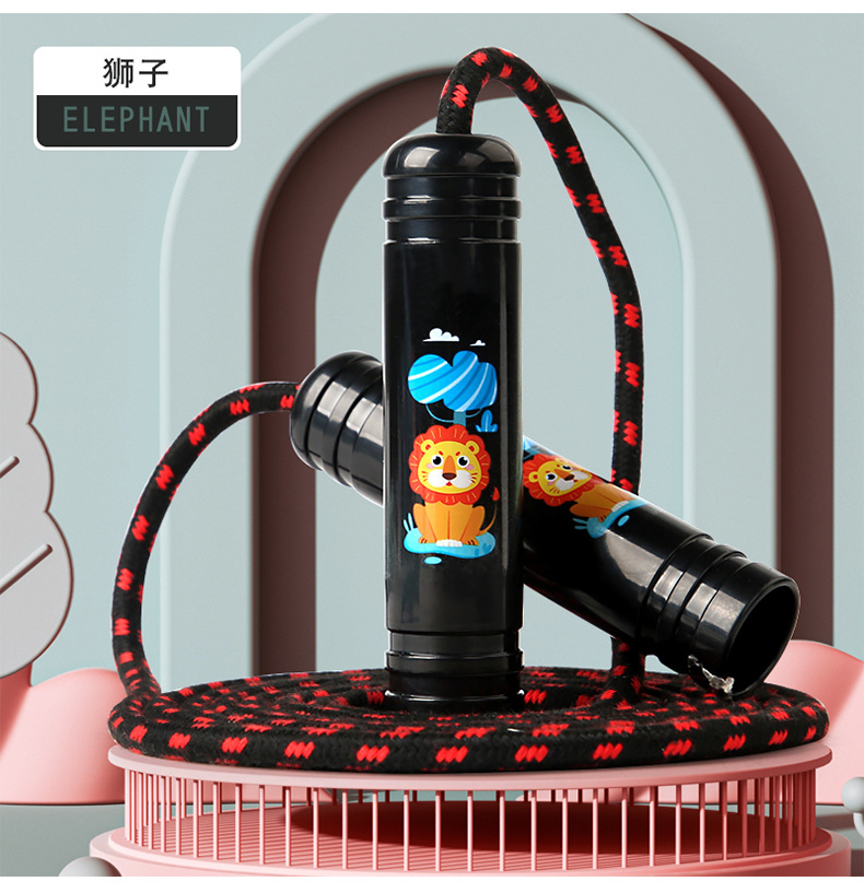 儿童跳绳幼儿园小学生宝宝运动绳耐磨不打结一年级初学者健身专用详情18