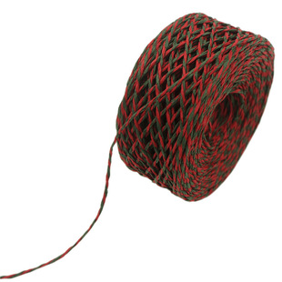 跨境新款拉花红绿耳朵边圣诞毛球丝带礼品礼物蛋糕盒包装彩带10码详情8