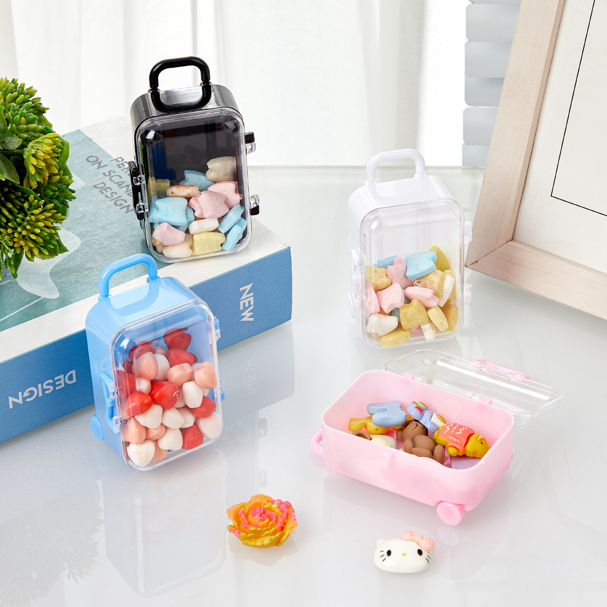 跨境电镀金银塑料糖果盒婚礼礼品盒糖果罐生日派对伴手礼喜糖盒详情7