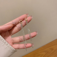 韩版金属风爱心无耳洞耳夹女小众简约气质银色耳环百搭个性耳饰品详情4