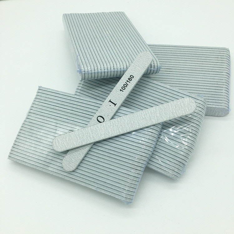 Ultra-low price wholesale of nail tools, straight round gray nail files, nail file strips for nail phototherapy nails, shanilak pic 4