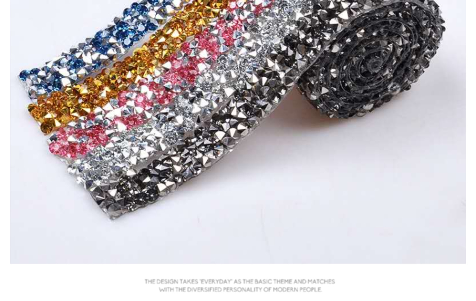 跨境爆款树脂乱钻条树脂热熔胶服装箱包鞋材配件定订制贴牌代加工详情11