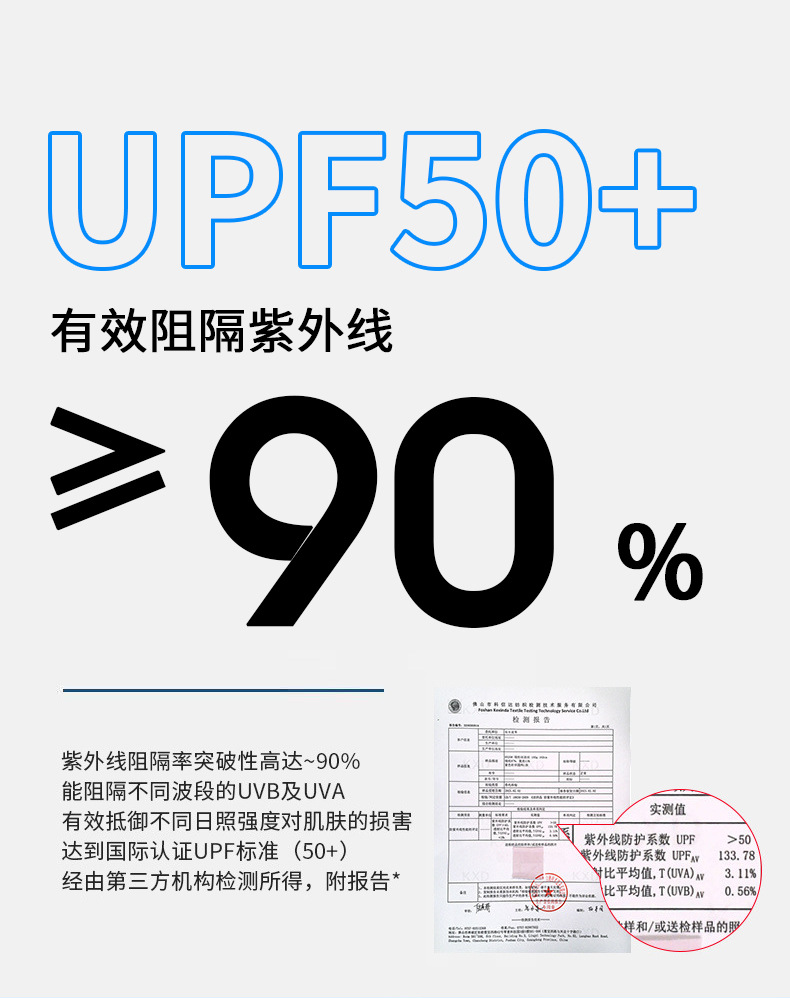 防晒手套女士夏季新款冰丝透气防滑手腕加长露指翻盖防紫外线开车详情13