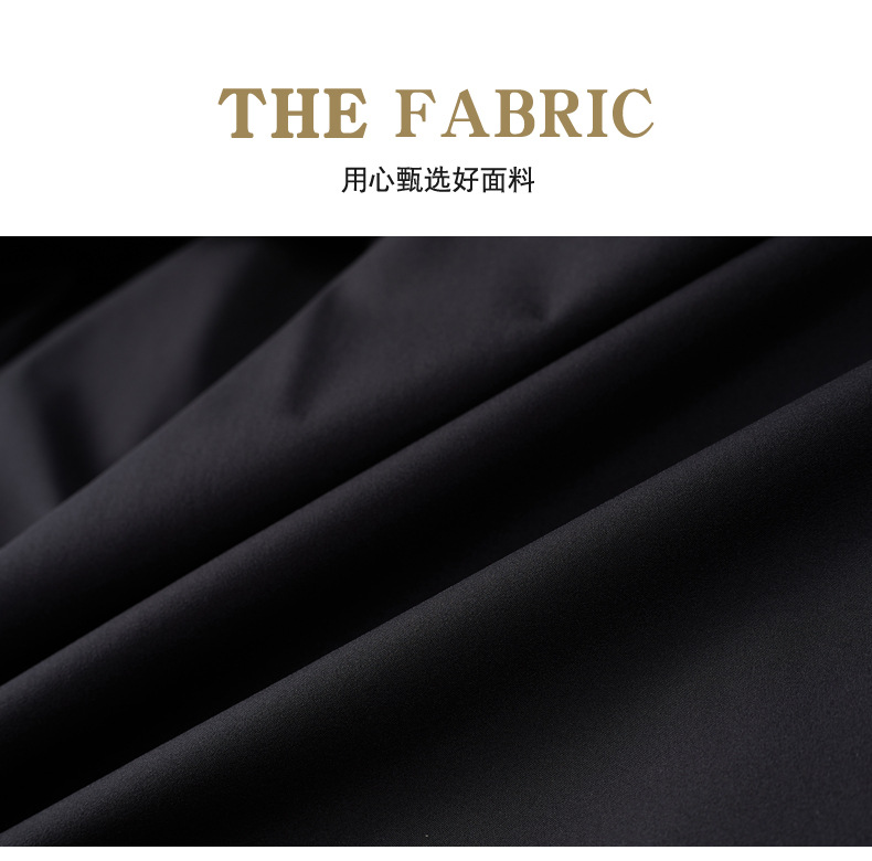 三十秋连帽外套男秋季薄款韩版潮流修身百搭休闲风衣秋装夹克上衣详情5