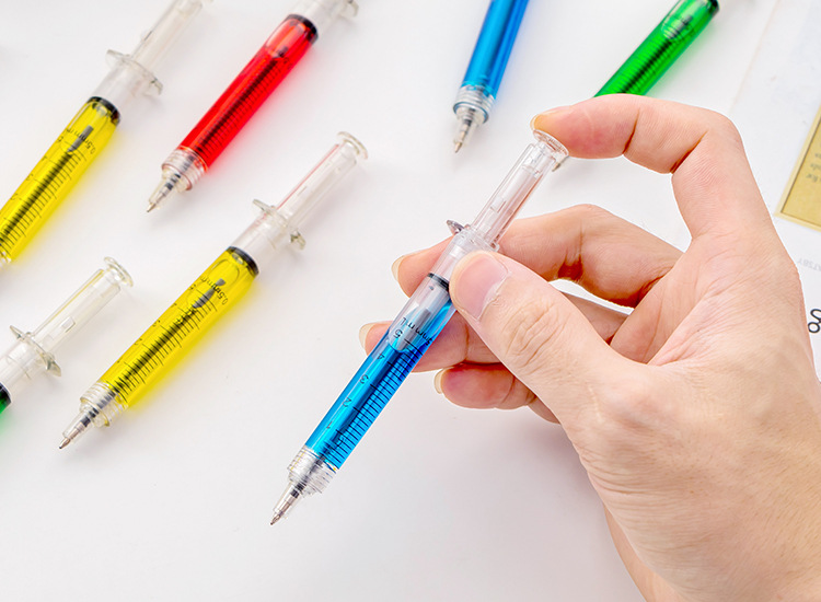 R Creative syringes, cylinders, children, students, ballpoint pens, student stationery, prizes, wholesale stationery manufacturer pic 9