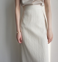 French white shirt for women 2023 Spring and Autumn, a unique and distinctive chiffon shirt and Tencel top pic 8