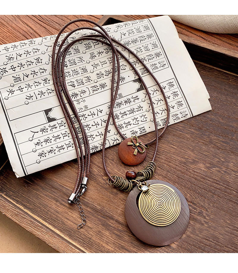 New Chinese-style Zen-inspired long feather necklace, a retro and versatile female ethnic style, a layer-and-wear sweater chain, a best-selling niche accessory pic 18