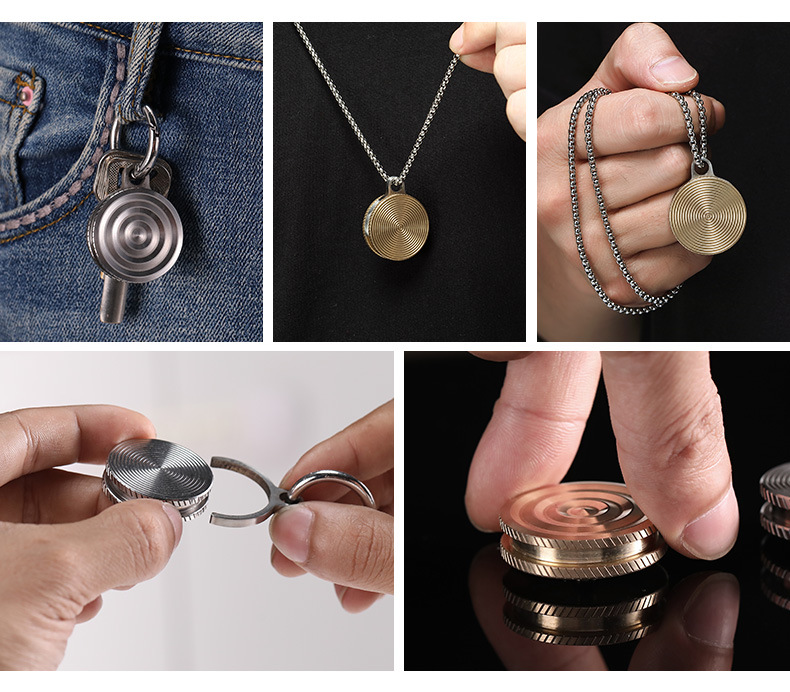 New stress-relieving pendant, top, Amazon cross-border bestseller pendant, necklace, key chain, tiktok stress-relieving cool toy pic 19