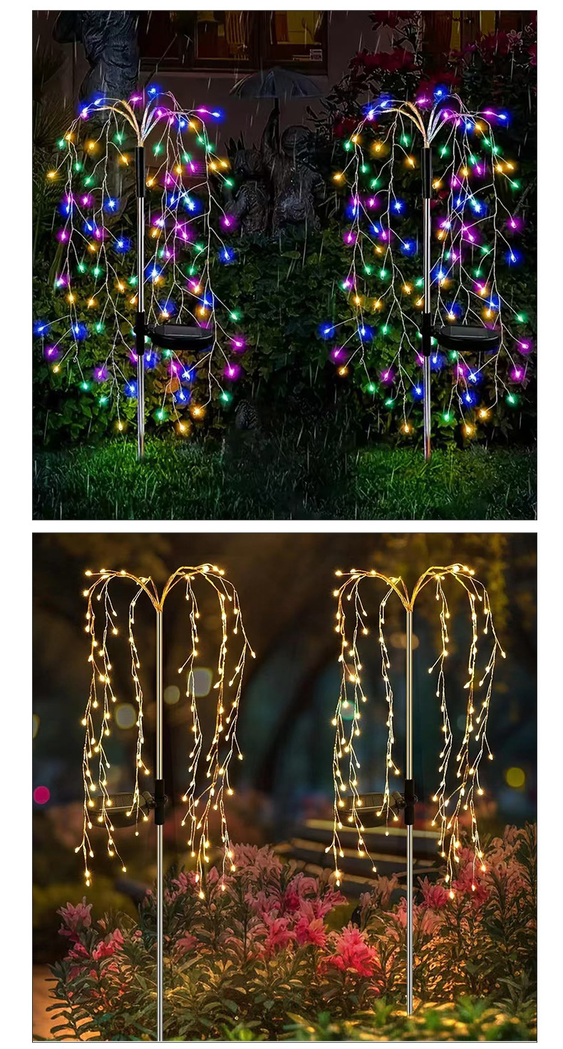 LED太阳能鞭炮灯户外防雨地插灯庭院草坪灯太阳能地插灯详情12
