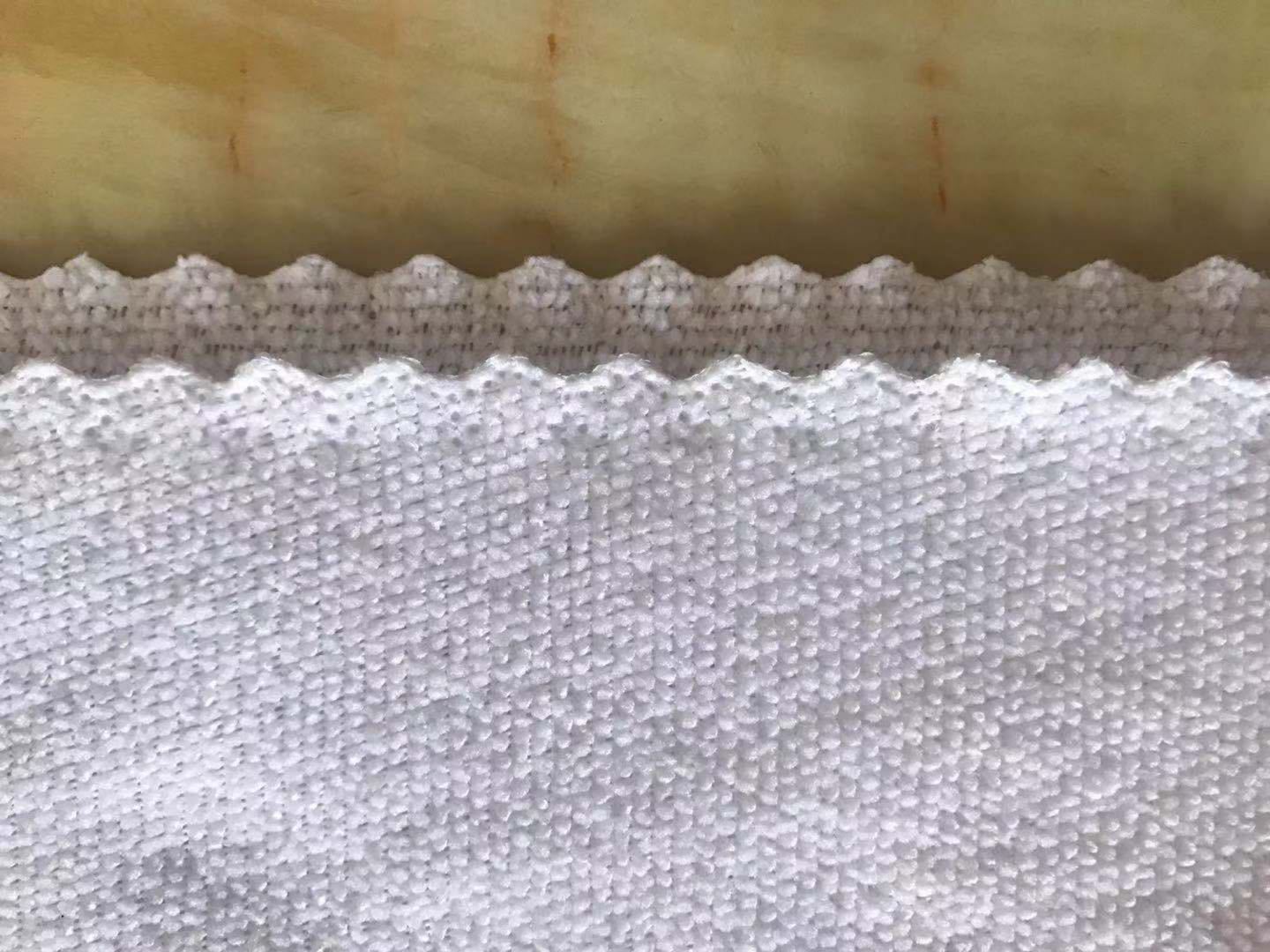 Factory wholesale of bath cotton and white towels, hotel stock, hotel haircuts and foot massage disposable fine fiber towels pic 7