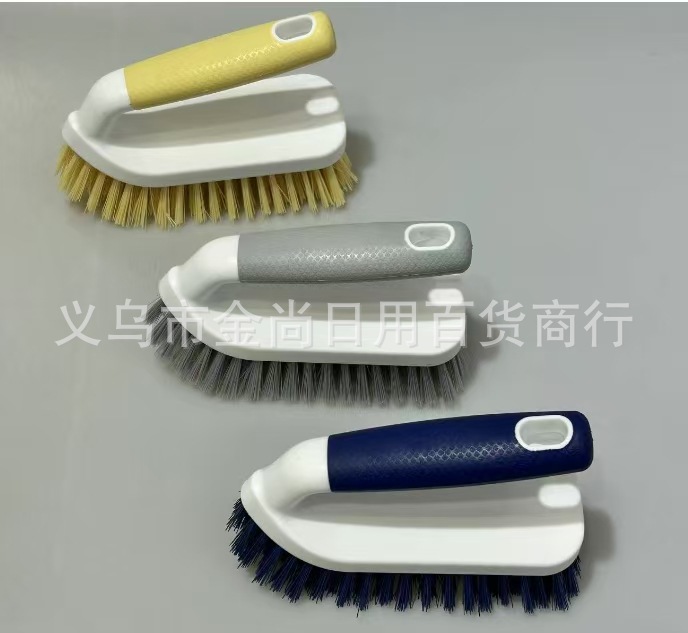 Household cleaning board brushes, cleaning brushes, hard-bristled multi-functional washbasin brushes, shoe washing brushes, clothes washing brushes, household plastic laundry brushes pic 1