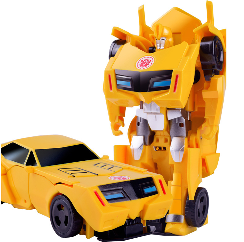 Transformadora modelo de juguete de un paso transformadora de coche robot King Kong optimus avispón niño niño toy handpiece 3+ pic 30