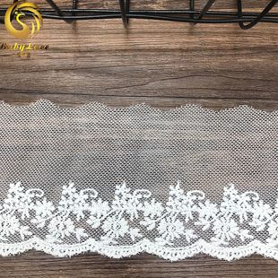 水溶3d手工花边条码牛奶丝蕾丝立体花边DIY镂空三层刺绣 花边辅料详情2