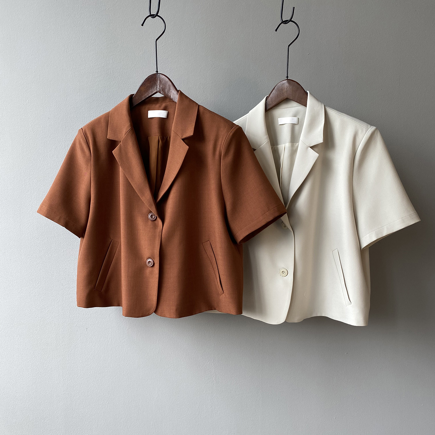 Yanshuang Solid Color short-sleeved blazer for women 2022 Summer New Korean Style loose and elegant short jacket 80158 pic 58