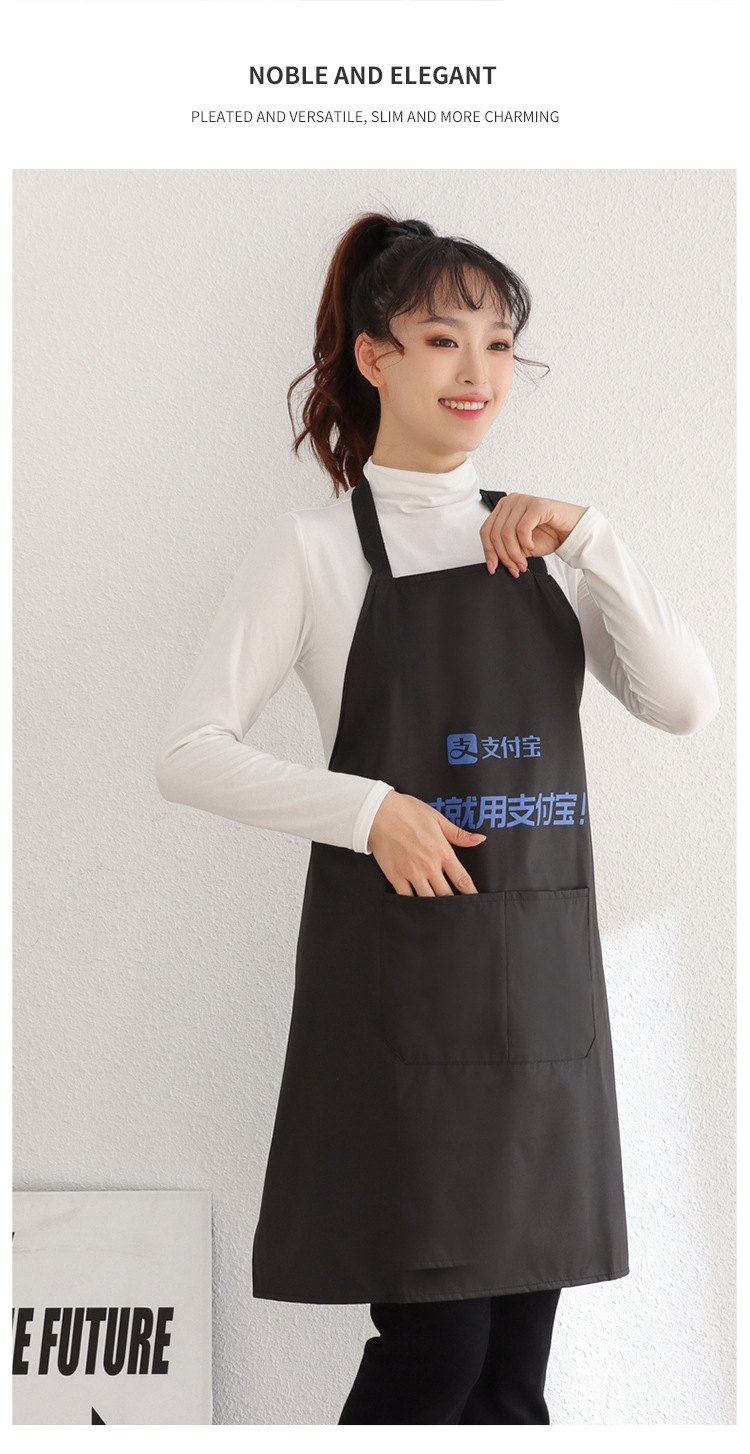 防水pvc围裙围裙礼品围腰广告围裙可加logo详情18