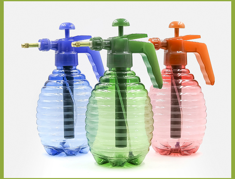 Plastic pneumatic pressure spray bottle, sprayer, water bottle for watering flowers and washing cars pic 9