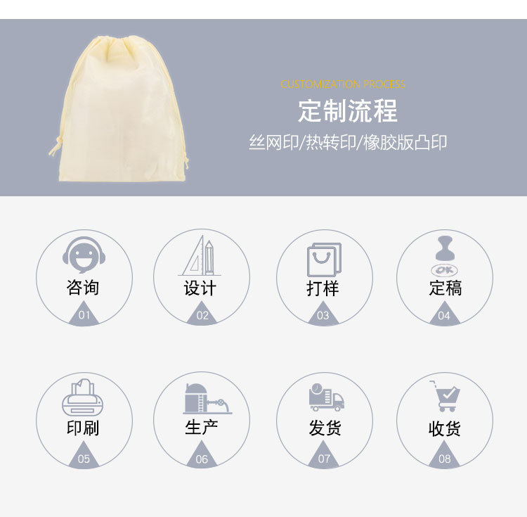 无纺布束口袋