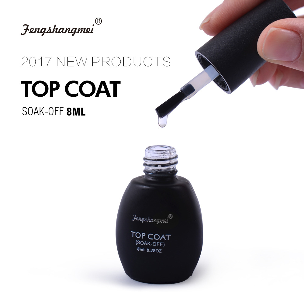 E&A Nail Polish Gel Nail Art qq Barbie Phototherapy Nail Polish Gel Brightening No-Rinse Sealing Layer Wholesale 8ml, exclusively for export pic 7