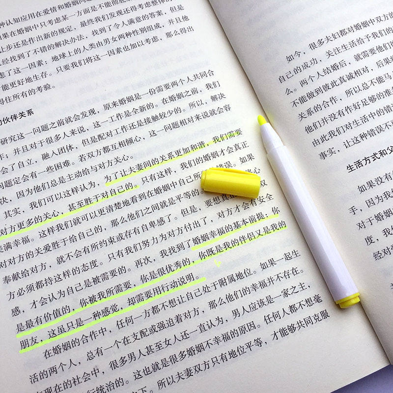 Cixi fabricante mini color highlighter small wholesale conjunto de papelería puede ser personalizado 6 color highlighter pic 9