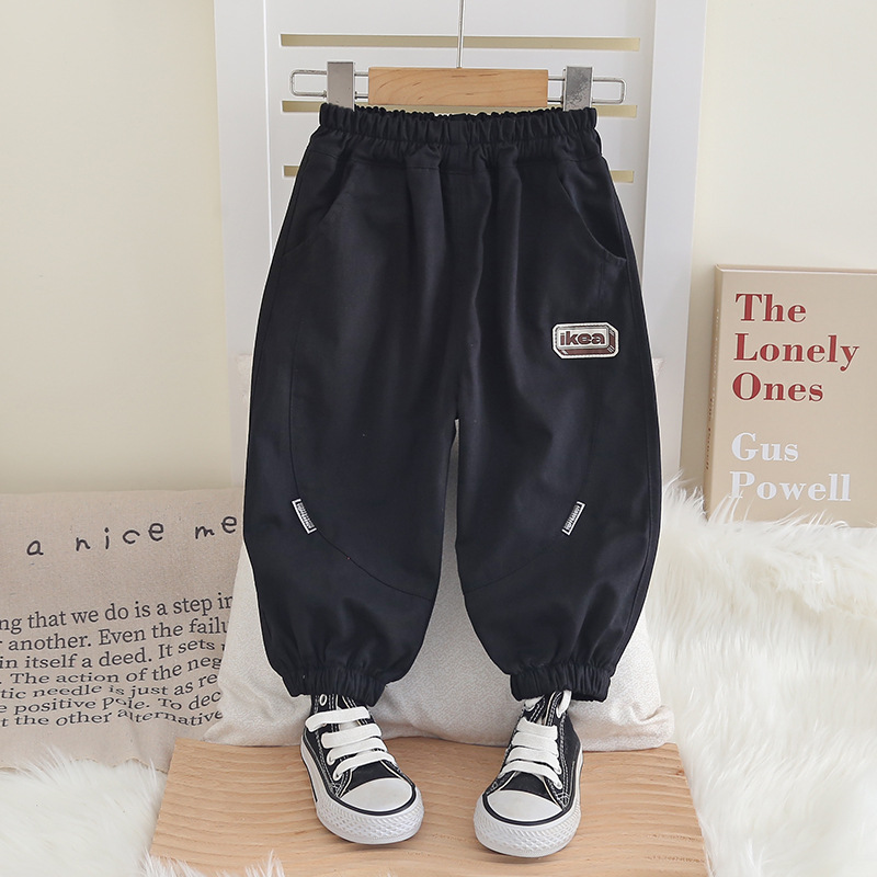 儿童裤子童装男童2024秋季新款批发 中小童男孩长裤 一件代发定制详情16