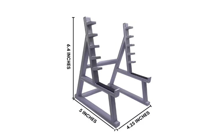 Squat Rack Pen Holder 健身房举重杠铃笔架跨境个性深蹲办公支架详情3