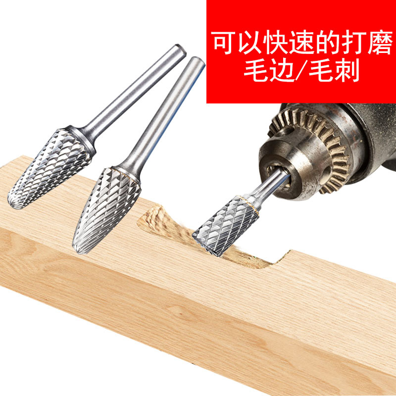 Hard alloy rotary files, tungsten steel grinding heads, woodcarving tools, tungsten steel milling cutters, root carving engraving knives, welding grinding heads pic 7