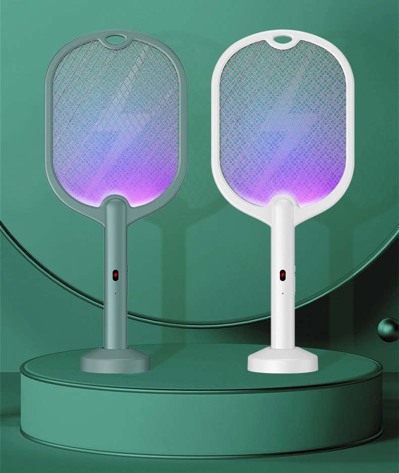 New Lightning photocatalyst mosquito killer lamp, electric shock dual-purpose mosquito killer, USB rechargeable wireless household mosquito swatter pic 19